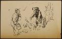 Arthur Lismer, 1885 - 1969
Untitled (man meets bear)
pen and ink on paper
20.4 x 13 cm
Arth…