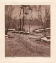 Nicholas Hornyansky (1896 - 1965)
Winter Waters (Christmas card)
etching and aquatint on pape…