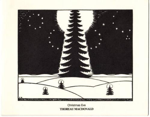 Thoreau MacDonald (1901 - 1989)
Christmas Eve (card designed for John and Mary Yaremko, Toront…