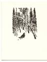 Thoreau MacDonald (1901 - 1989)
Christmas card
photomechanical print 
open: 14.9 x 21.6 cm; …