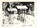 Will Ogilvie (1901 - 1989)
Three Acres, Albion Hills 1966 (Christmas card)
photomechanical pr…
