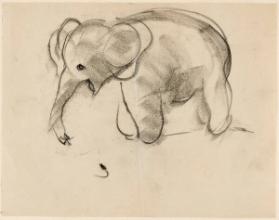 Untitled (elephant and mouse)