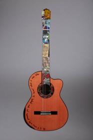 Flamenco Negra Guitar (for F.H. Varley)