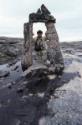 Norman Hallendy at a place of power, Kangiq, southwest Baffin Island, 1994
The Norman Hallendy…