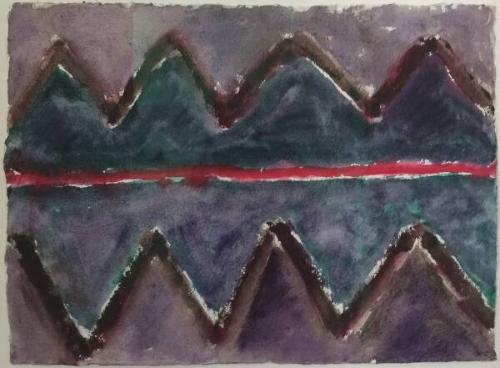 Untitled (Red Line)