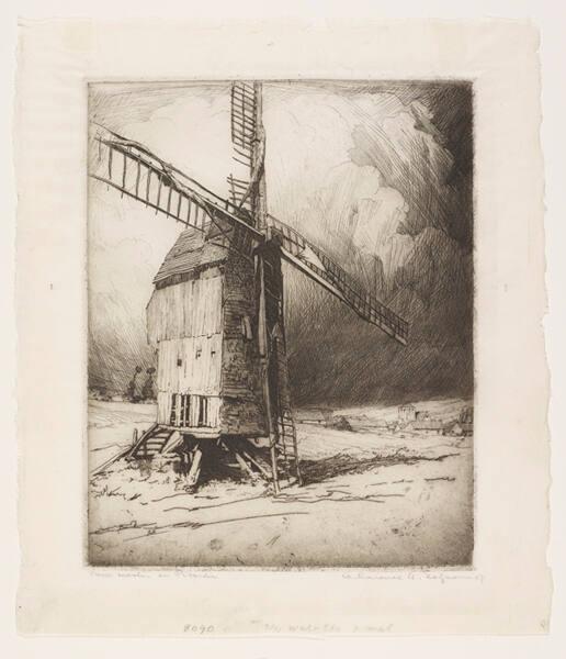 Old Windmill, Picardy