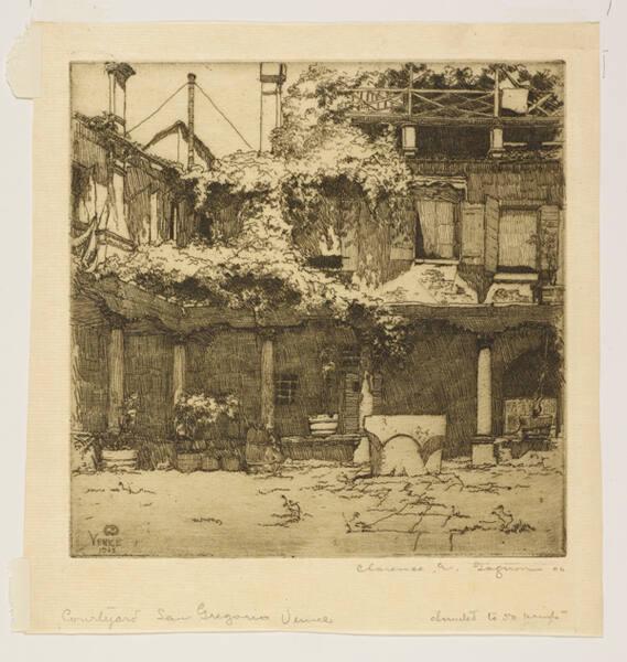 Courtyard of San Gregorio, Venice