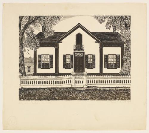 Eady House, Thornhill, circa 1860