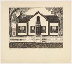 Eady House, Thornhill, circa 1860