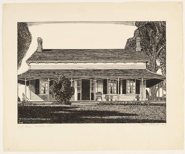 Segar House, Thornhill, 1838