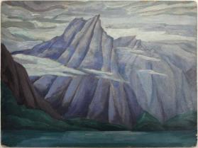 Untitled (mountains and lake)