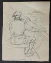 Arthur Lismer (1885 - 1969) or Will Ogilvie (1901 - 1989)
A.Y. Jackson in a boat at Treasure I…