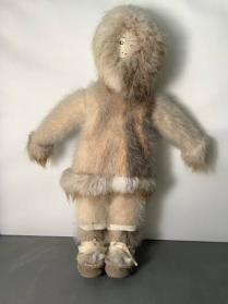 Doll with Fur-trimmed Parka