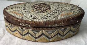 Oval Quillwork Basket