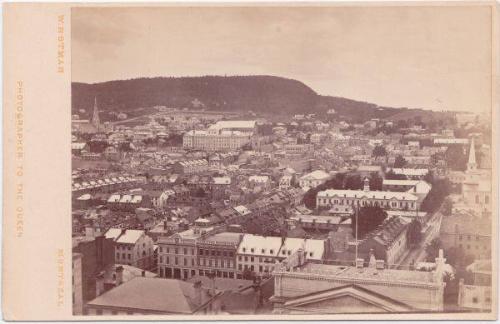 Mount Royal from Notre Dame Church, Montreal, QC