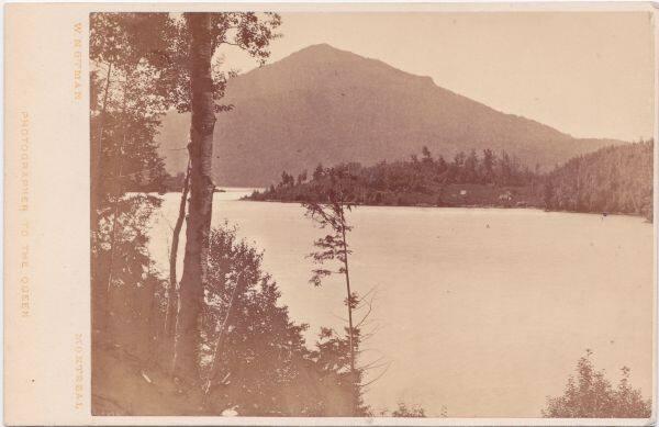 The Owl's Head from "Belmere", Lake  Memphremagog, QC