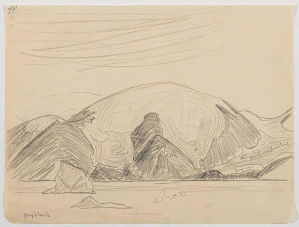 Sketch for North Shore, Baffin Island II