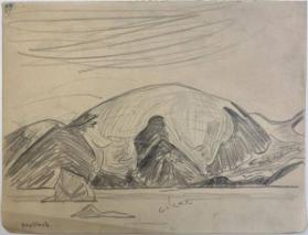 Sketch for North Shore, Baffin Island II