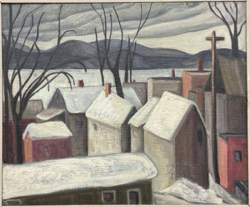 Houses in Winter