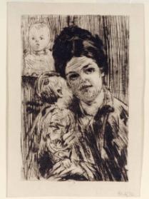 Woman Holding Baby
