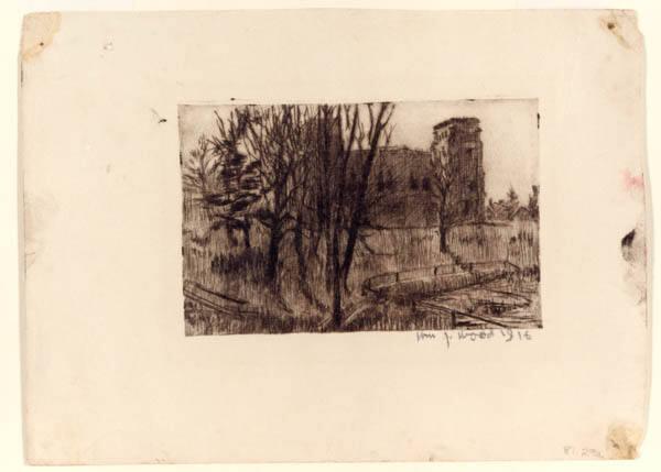Barrie Armouries in Landscape