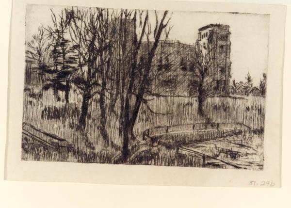 Barrie Armouries in Landscape