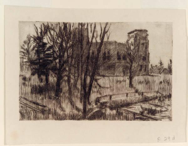 Barrie Armouries in Landscape