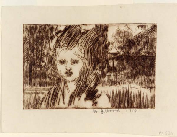 Portrait of Woman with Hat