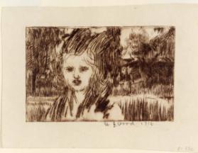 Portrait of Woman with Hat