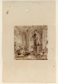 Two Musicians in the Bunkhouse