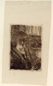 Woman Standing in Front of Window