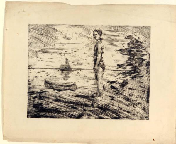 Woman on the Beach
