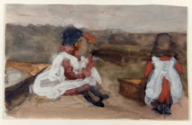 Young Girls Playing
