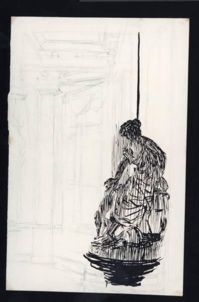 Untitled (woman in floor-length dress)