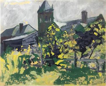 Church and Garden