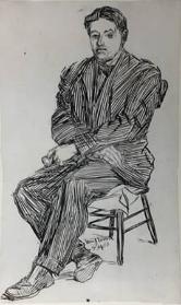 Untitled (man seated)