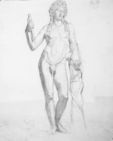 Untitled (study of antique statuary) (R); Untitled (V)