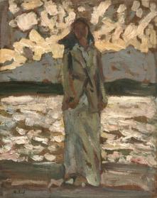 Figure Against the Sky
