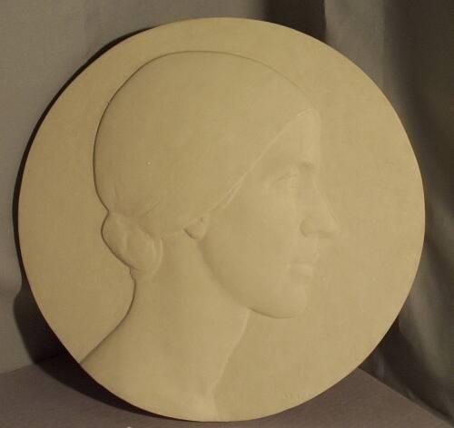Untitled (profile of a woman)
