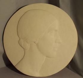 Untitled (profile of a woman)