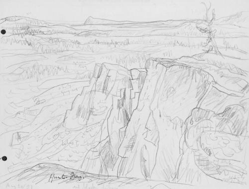 Hunter Bay, Great Bear Lake (R); Great Bear Caribou Pass (V)