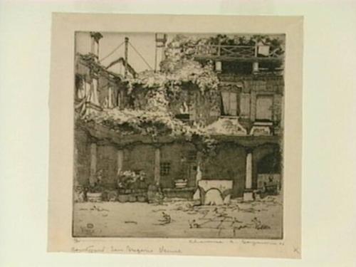 Courtyard of San Gregorio, Venice