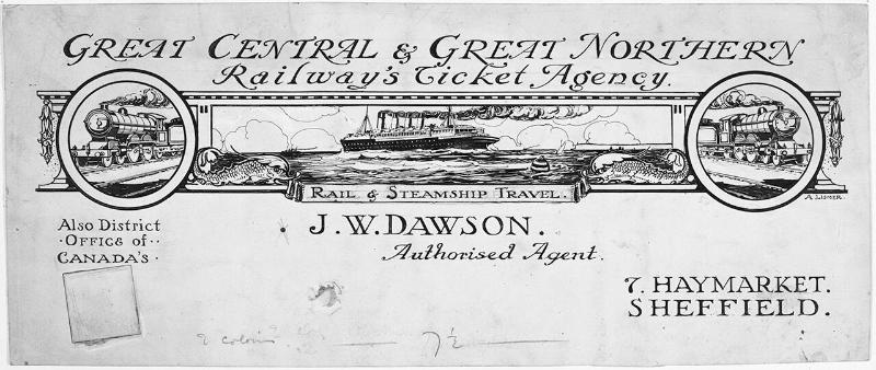 Great Central and Northern Railway's Ticket Agency