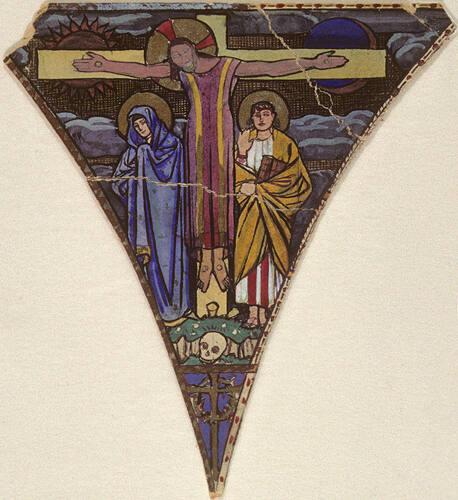 Design for Mural in St. Anne's Church, Toronto (crucifixion)