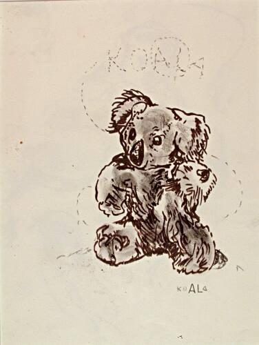 Koala Bear (R); Untitled (figure study) (V)