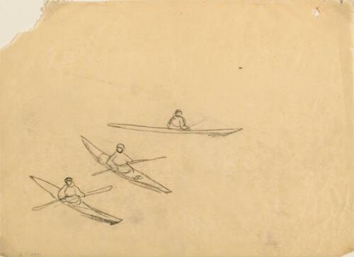Untitled (three kayaks)