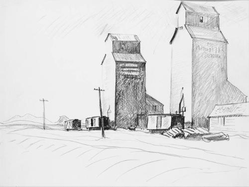 Grain Elevators, Western Canada (R); Grain Elevators and Silos (V)