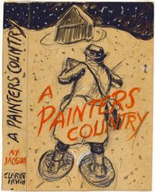 Bookcover Design "A Painter's Country"