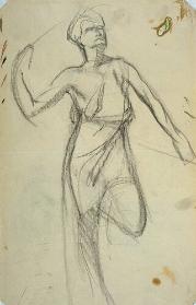 Sketch for Courage (R); Study for Devotion (V)