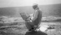 A.Y. Jackson sketching at Go Home Bay
McMichael Canadian Art Collection Archives
ARC-Photo-Ja…